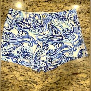 Lily Pulitzer linen shorts 10
